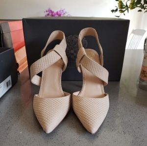 Cream heels